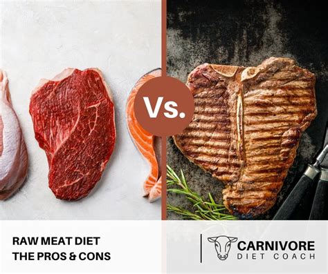 raw meat diet for humans.